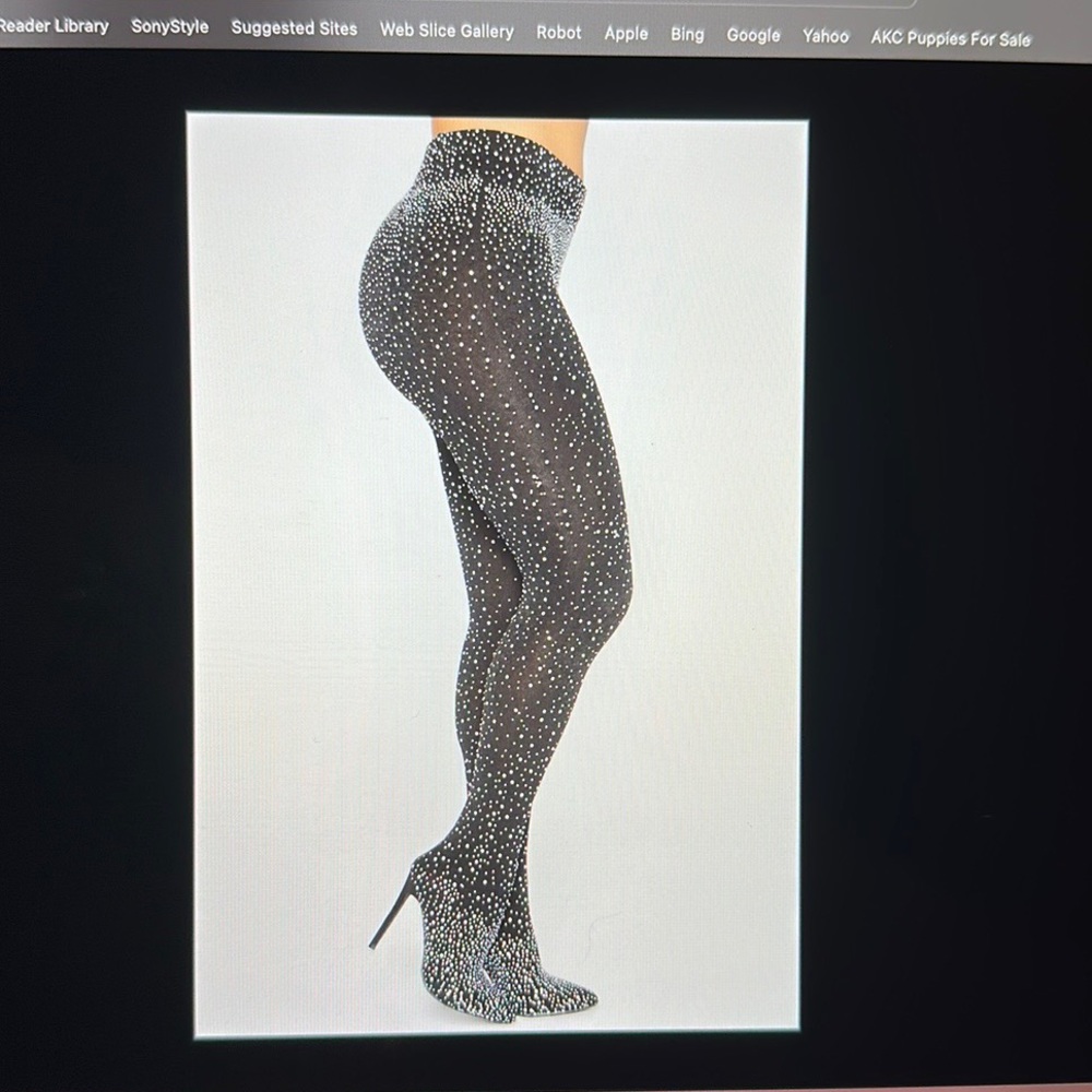 Heeled pant in size 6